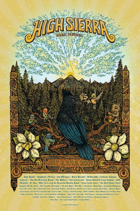 High Sierra Music Festival Poster