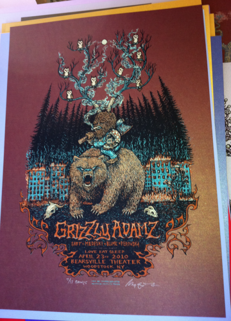 Grizzly Adamz (Bronze of 17)=$80