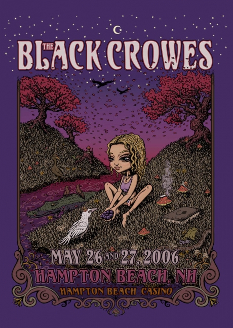 The Black Crowes - Hampton Poster