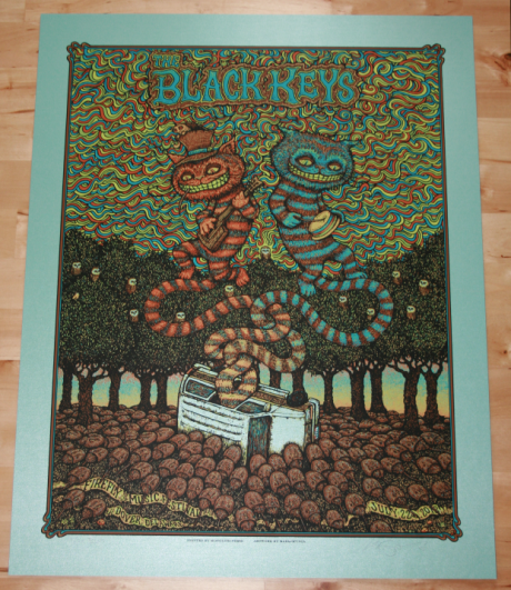 The Black Keys - Firefly Festival Poster