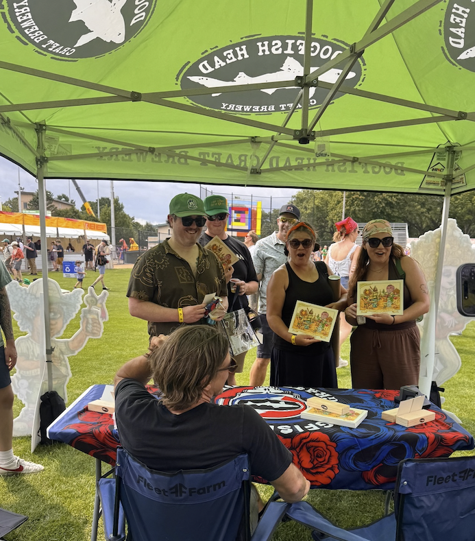 Dogfish Head space at Eaux Claires