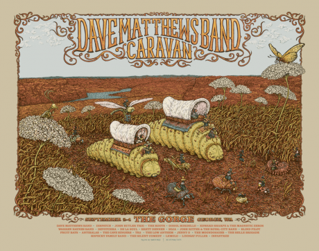 Dave Matthews Band Caravan - The Gorge