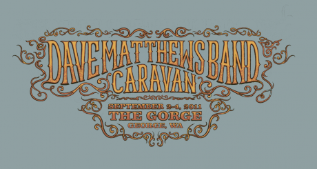 Dave Matthews Band Caravan - Gorge Graphic