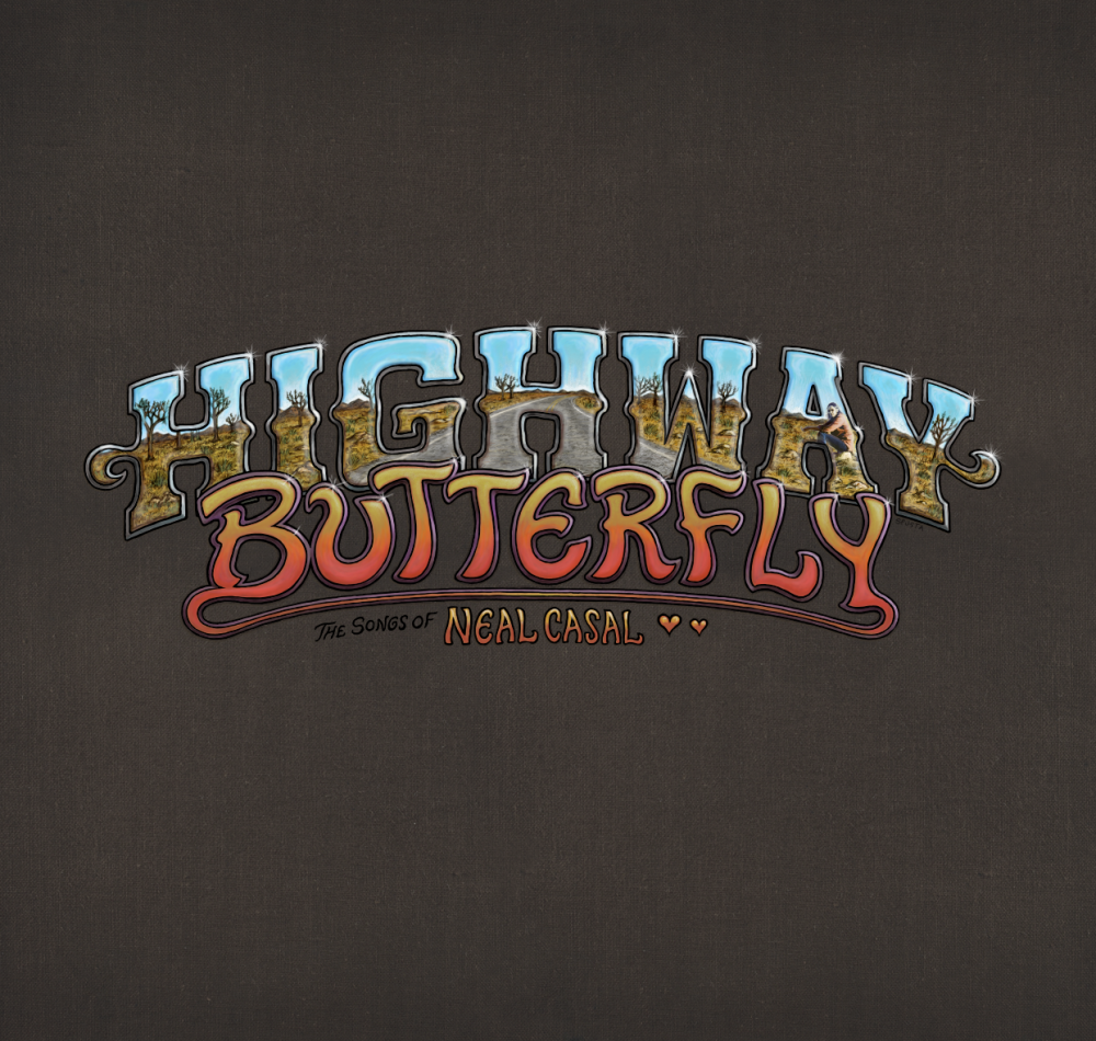 Highway Butterfly Lettering
