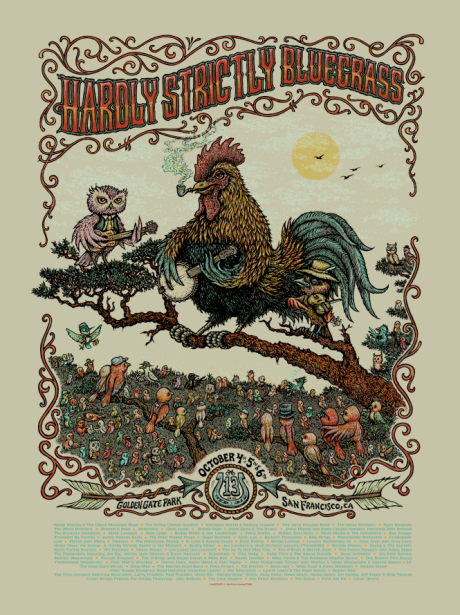 Hardly Strictly Bluegrass Poster