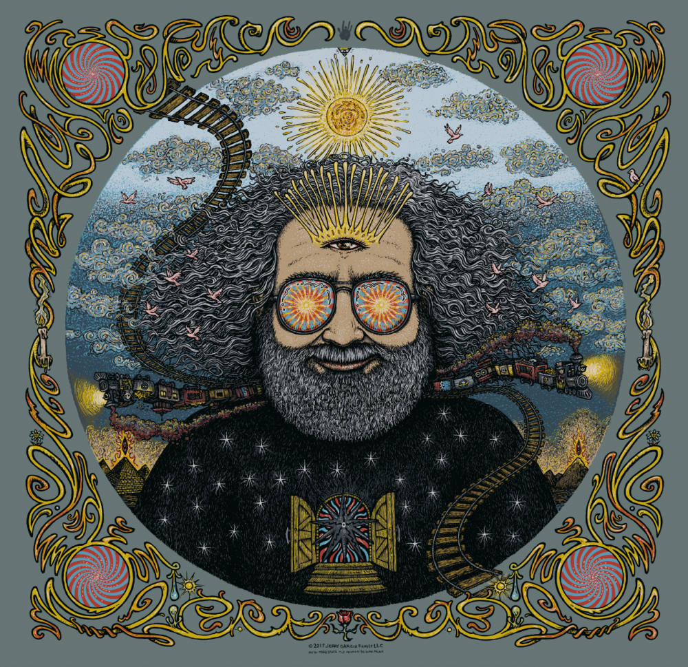 Jerry Garcia Bicycle Day Print - Main Edition