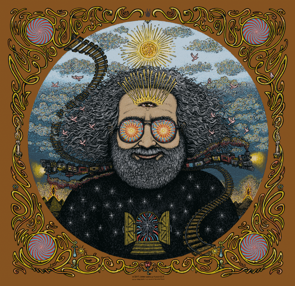 Jerry Garcia Bicycle Day Print - Artist Edition