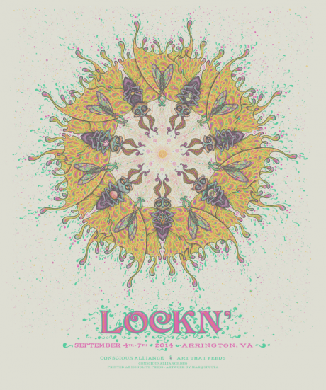 LOCKN' Conscious Alliance Poster