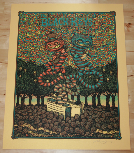 The Black Keys - Firefly Fest Poster