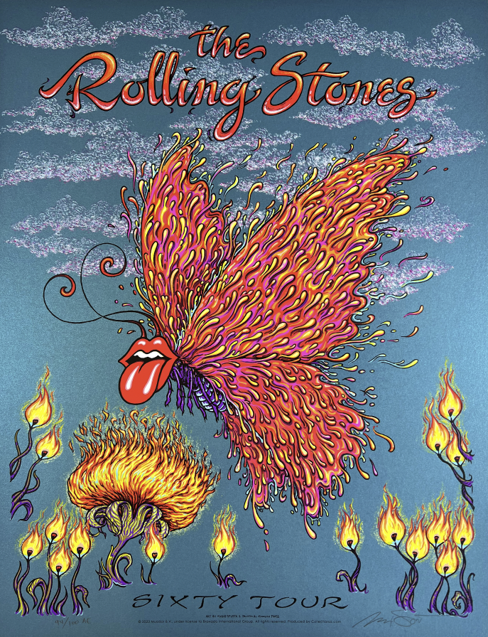 The Rolling Stones - Sixty Tour Poster