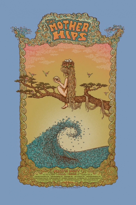 The Mother Hips - Pacific Dust Fall Tour Poster