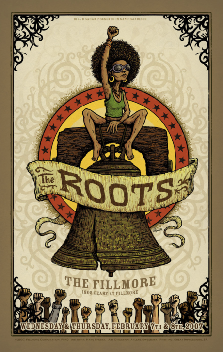 The Roots Fillmore Poster